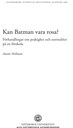 Kan Batman vara rosa? – färg, rörelser och röst som markörer då förskolebarn ’gör’ kön.